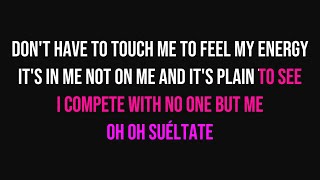 Suéltate • Sam i feat Anitta BIA Jarina De Marco • Lyrics to KaraoKe TRAINING [upl. by Anerev]