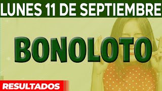 Resultado del sorteo Bonoloto del Lunes 11 de Septiembre del 2023 [upl. by Ardme951]