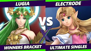 SX 559  Lugia Palutena Vs electrode Zelda Smash Ultimate  SSBU [upl. by Jestude379]