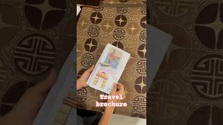 Travel brochure project making by kyathischool [upl. by Bohaty593]