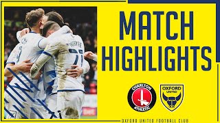 Charlton Athletic v Oxford United highlights [upl. by Chinua]