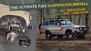 The Ultimate Toyota Land Cruiser Suspension Lift Guide  60 Series Land Cruiser Lift Install [upl. by Araldo]