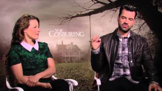 Exclusive Video Interview The Conjuring  Hear from the Cast Regarding the Summers Scariest Film [upl. by Jereme]