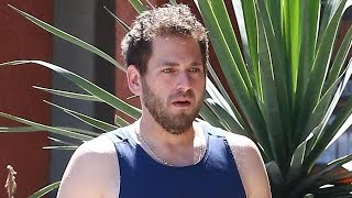 Jonah Hill Looks Trimmed Down While Heading for the Gym  Check Out His Slimmer Physique [upl. by Peg]