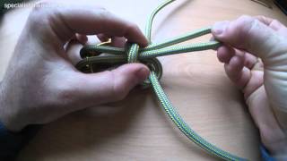 Rope Rescue  Knots  Advanced  Alpine Butterfly Knot captive ring [upl. by Einimod]