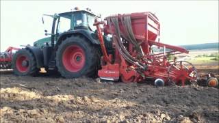 Wintergerste sähen mit Fendt vario 716 [upl. by Joell]