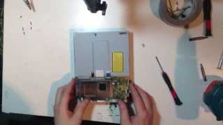 How to replace a broken blu ray drive an a ps3 phat [upl. by Fishbein264]