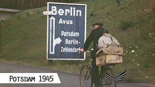 Potsdam 1945 in color and HD [upl. by Adehsar]