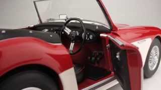 Kyosho Austin Healey 3000 MK1 model car [upl. by Kcirdlek290]