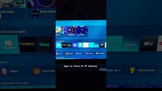 Qué aplicaciones y juegos hay en sistema operativo Tizen de televisores Samsung 2024 Mejores apps tv [upl. by Iaverne]