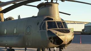 Chinook Update  Vol dans la baie dArcachon  MSFS [upl. by Sverre913]