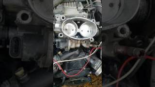 LT1 throttle body removal clean and gasket replacement [upl. by Beghtol400]