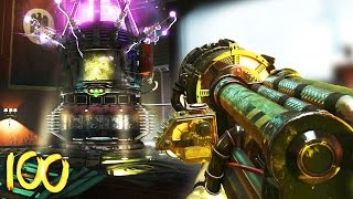 KINO DER TOTEN ROUND 80100 ATTEMPT GAMEPLAY  BLACK OPS 3 ZOMBIES CHRONICLES GAMEPLAY [upl. by Yekcaj854]