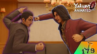 Majima VS Nishiki  Yakuza 0 Animated 3D Animation [upl. by Yeuh720]