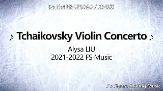 Alysa LIU 20212022 FS Music [upl. by Gorden833]