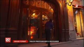 Reportage sur les prestigieux restaurants parisiens Avril 2013 [upl. by Nylia743]