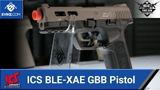 ICS BLEXAE GBB Pistol  The Gun Corner  Airsoft Evikecom [upl. by Araes90]