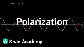 Polarization of light linear and circular  Light waves  Physics  Khan Academy [upl. by Nakeber]