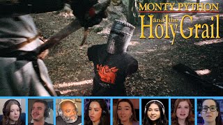 Reactors Reacting to quotTIS BUT A SCRATCHquot  Monty Python and the Holy Grail 1975 [upl. by Aihsyla29]