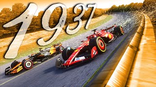 The MODERN F1 2024 Italian Grand Prix but its at Monza 1937 [upl. by Quincy]