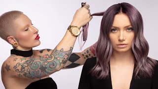 PRAVANA  Violet Arsenal  Soft amp Bold Color Melt  Presley Poe [upl. by Guinna143]