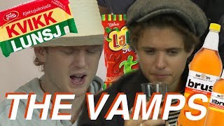 THE VAMPS SMAKER PÅ NORSK GODTERI  Topplista  Powered by Telia [upl. by Ahselak]