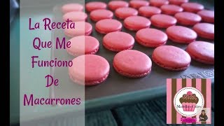 Macarrones La Receta Que Me Ha Funcionado Facil [upl. by Nymzaj]