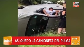 🔴 Así quedó la camioneta del Pulga Rodríguez [upl. by Hank]