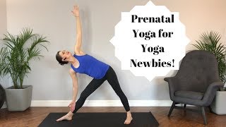 30 min Pregnancy Yoga for Beginners [upl. by Chader844]