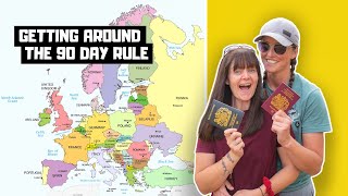 STAY IN EUROPE FOR MORE THAN 90 DAYS… JUST DO THIS Schengen area and the 90 day rule for Van Life [upl. by Champ]