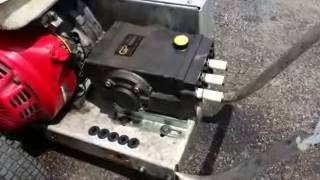 Running a pressure washer without the pump head [upl. by Richman]