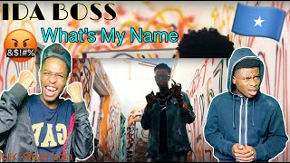 IDA BOSS  Whats My Name  Official Music Video  Somali Music To The World  REACTION VIDEO [upl. by Denis]