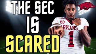 KJ Jackson Future BREAKOUT  4⭐️ Arkansas Razorbacks Quarterback Recruit  Highlights [upl. by Wie]