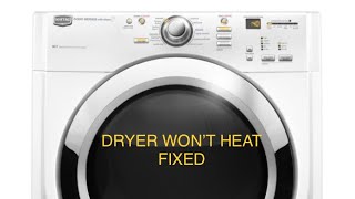 MAYTAG DRYER NOT HEATING—REPLACE THE THERMAL FUSE [upl. by Lux]