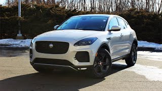 2022 Jaguar EPace SE  Features Review amp POV Road Test [upl. by Eural675]