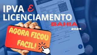 BAHIA LICENCIAMENTO  IPVA  NUNCA FOI TÃO FACIL [upl. by Zitella]