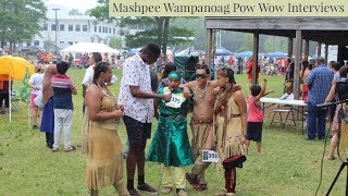 Mashpee Wampanoag PowWow Interviews 2019 [upl. by Hendren]