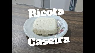 Ricota caseira fresquinha com 3 ingredientes Chef Samuca 31 [upl. by Nehemiah]