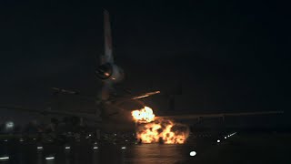 Martinair Flight 495  Crash Animation [upl. by Llenej]