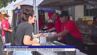 Iowans celebrates Hispanic culture at Latino Heritage Festival [upl. by Chak]