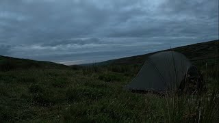 North York Moors wildcamp trailer wildcamping nature hiking [upl. by Anyrak]