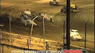 Victorville Raceway Park 61111 Open Sprint Cars [upl. by Amzu]