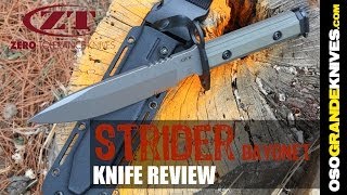 Zero Tolerance ZT9 Strider Knives Bayonet  OsoGrandeKnives [upl. by Emerson]