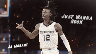 Ja Morant  Just Wanna Rock 🎸 NBA EDIT 4K [upl. by Kylander]