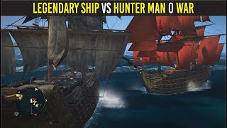 Legendary Ship vs Pirate Hunter Man O War [upl. by Kriss]