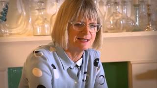 Jancis Robinson discusses wine glasses what is the best shape [upl. by Ybrek]