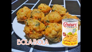 Bola Bolang Century Tuna  Quick and Easy Recipe Bola Bolang Tuna  Tipid Cooking [upl. by Baudelaire]