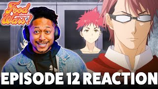 Food Wars Episode 12 Reaction [upl. by Carole]