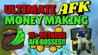 ULTIMATE Runescape 3 AFK Money Making Guide  15 Methods AFK Bosses Low Mid High Level  2022 [upl. by Wilbert]