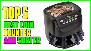 TOP 5 Best Coin Counter and Sorter 2023 [upl. by Crystie]